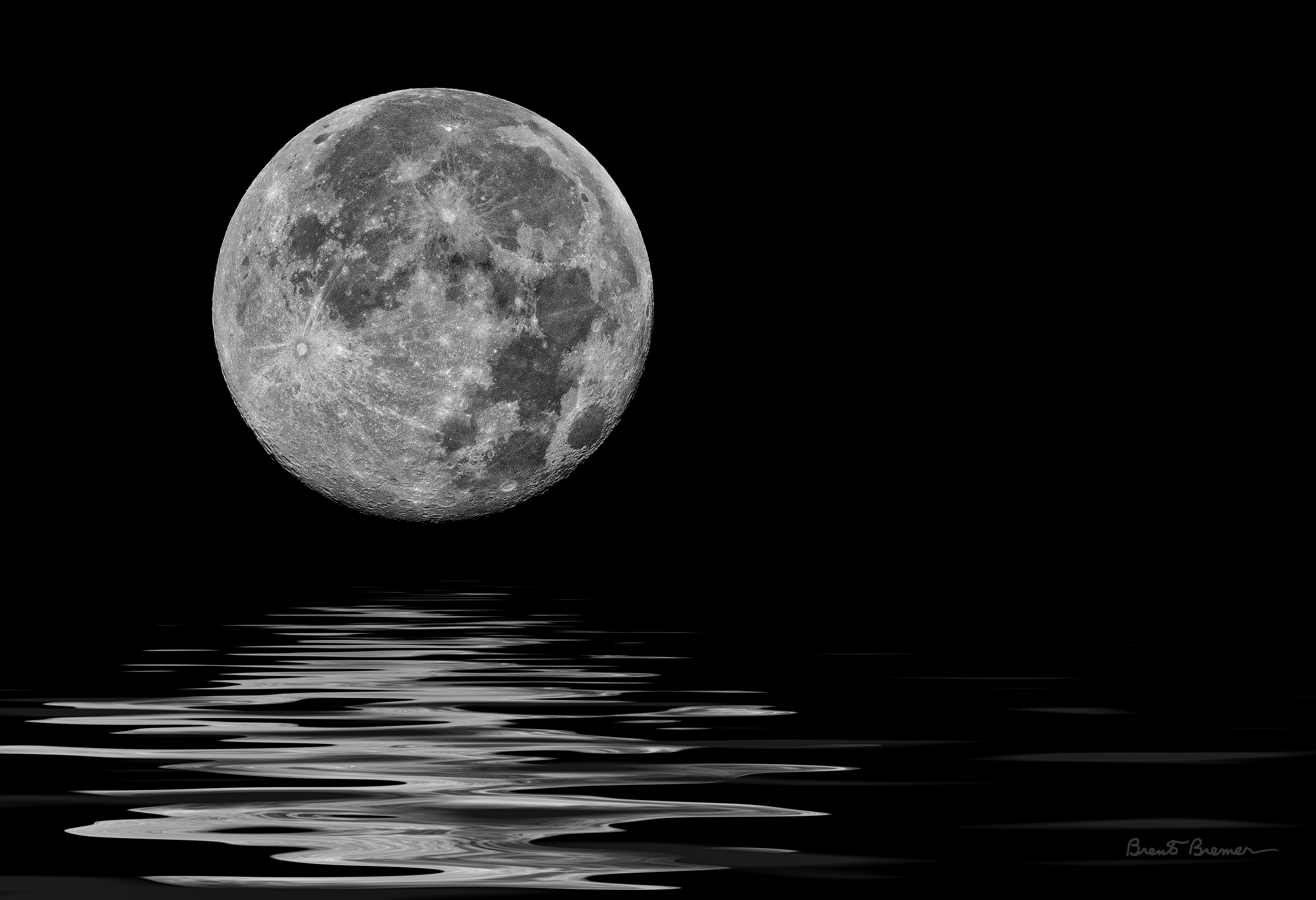 Moon Reflecting - Brent Bremer