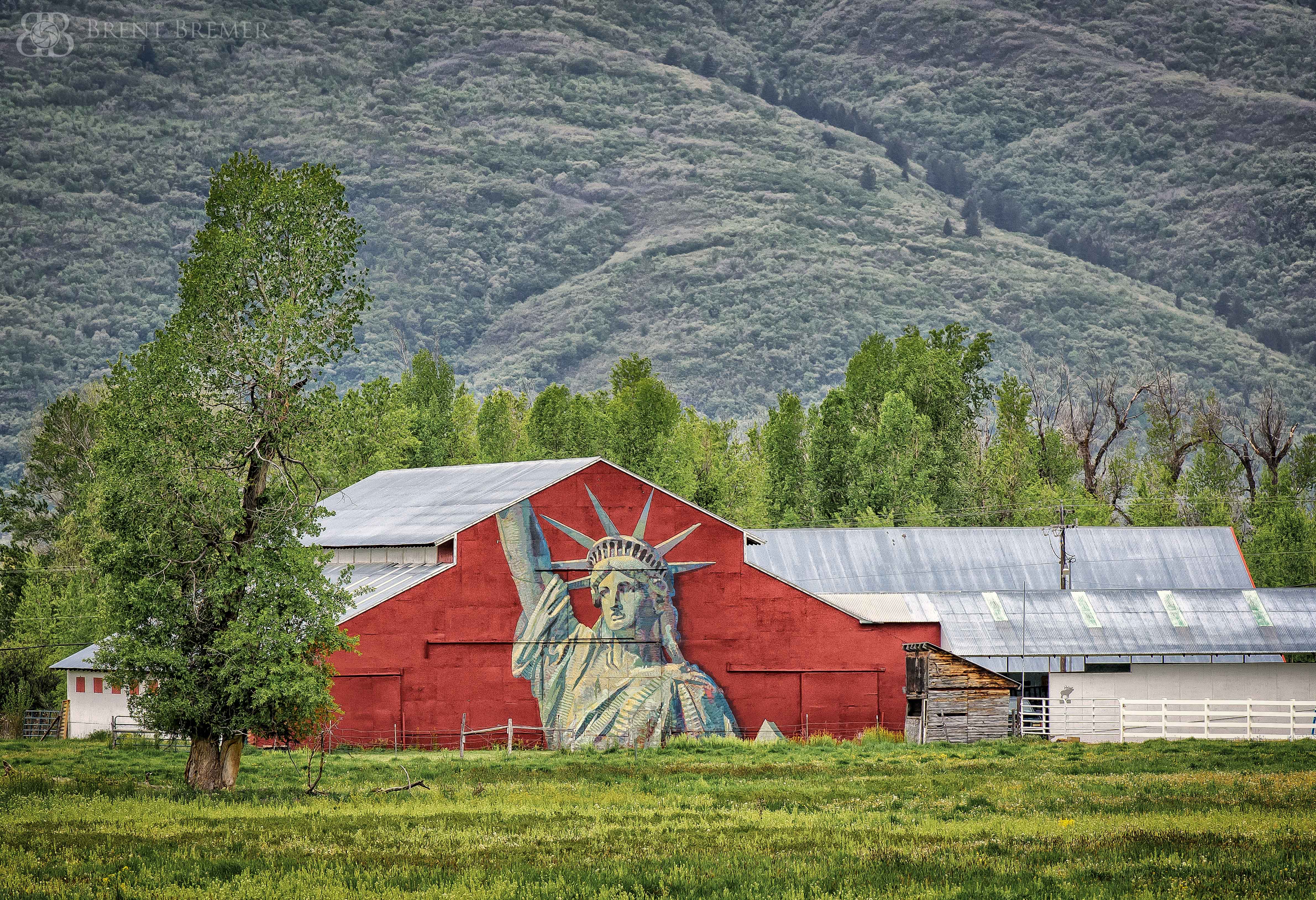Utah Lady Liberty Barn